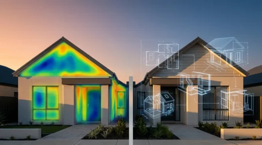 Comparaison visuelle entre audit énergétique et DPE pour la rénovation