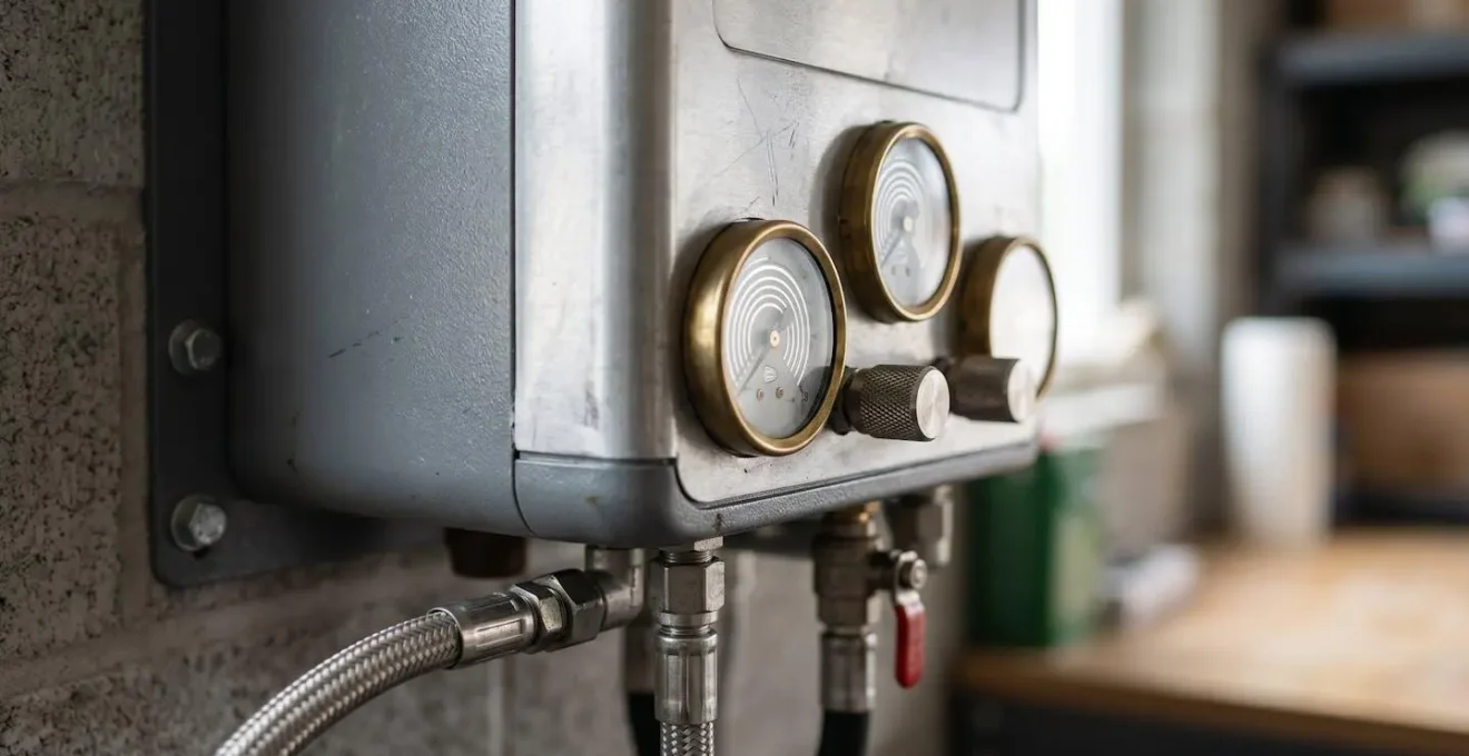 Installation d'un compresseur GNV compact dans un garage résidentiel français