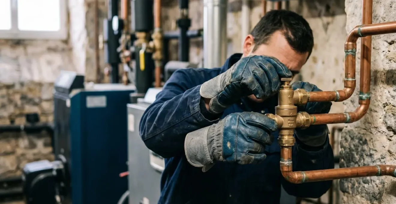 Système de sécurité thermique sur installation de chaudière à bois